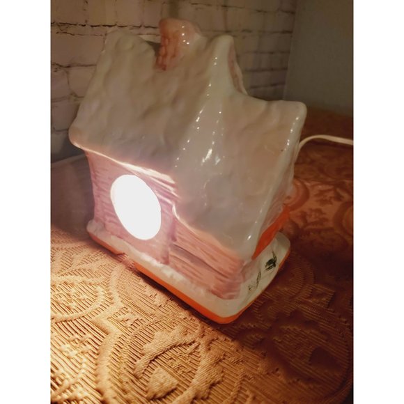 Vintage U.L Lighted House with original box - Picture 4 of 16